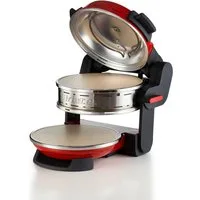 Ariete Pizzaofen 927R Doppelpizzaofen für 2 Pizzen gleichzeitig, rot