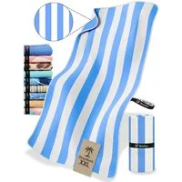 NirvanaShape Strandtuch Reise Handtuch Strandtuch XXL - Strandhandtuch, Mikrofaser Badetuch