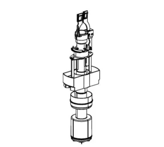 Schell Ablaufventil MONTUS 80/90 für Unterputz-Spülkasten, 030810099 030810099