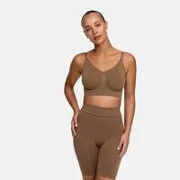 cfab Bügelloser BH Comfort Bralette-Caramel-S (1-tlg)