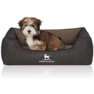 Knuffelwuff Orthopädisches Hundebett Outback aus laser-gestepptem Kunstleder