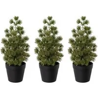 Creativ green Künstlicher Weihnachtsbaum Weihnachtsdeko, künstlicher Christbaum, Tannenbaum, mit Glitzer-Optik