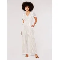 Apricot Jumpsuit Jumpsuit mit Spitze