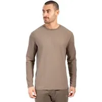 Smilodox Longsleeve Xion, Atmungsaktives Shirt 3D Rubber Print, Hoher Bewegungsfreiheit Minimalistisches Design Langarm Oberteil Sport Freizeit Training