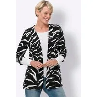 Sieh an! Shirtjacke Long-Shirtjacke 3/4-Arm