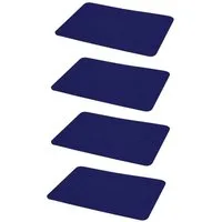 HAC24 Platzset Filz Platzmatte Tischsets Untersetzer Tischmatten Filzuntersetzer, (Set, 4-St), 44 x 30 cm, Rechteckig