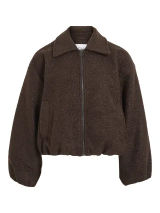 VILA - VIJADAS BOMBER JACKET /3 Coffee Bean - Gr. - 36