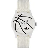 adidas Originals Quarzuhr GAME ONE AOSY250252I, Armbanduhr, Herren, Damen, Nylonarmband, wasserabweisend bis 5 bar