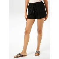 Aniston CASUAL Shorts mit Häkel-Applikationen verziert