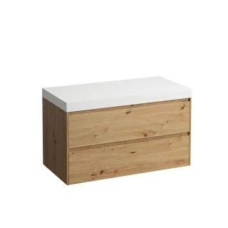 Laufen Waschtischunterschrank und Waschtisch-Platte LANI 495x985x580 H4045601122671