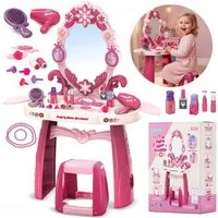 kinderplay Spielhaus Kinder Schminktisch mit Licht und Sound – Spielset für Mädchen