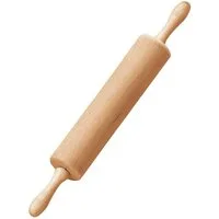 Dr. Oetker Küchenhelfer Nudelholz Dr. Oetker - Teigroller Holz (1632) Nudelholz Backrolle Wellholz Holz