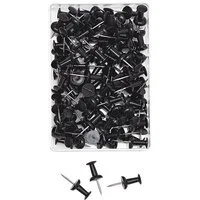 WEDO Pinnnadel WEDO® 54201 Pinnnadel Diaboloform schwarz - 100er
