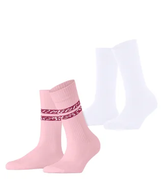 ESPRIT socks & tights - Esprit Memphis Rib 2-Pack Damen sortiment - Gr. - 36.5