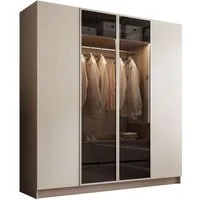 Lookway Kleiderschrank ATRIUM II mit Glasfront