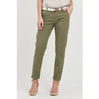 OXMO Chinohose OXChakira Stoffhose inkl. Gürtel - Regular Fit