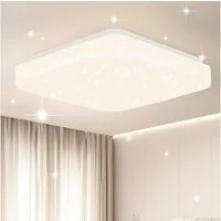 Nettlife Deckenleuchten Sternenhimmel Eckig 15W 21cm Deckenlampe Deckenbeleuchtung, LED fest integriert, Naturweiß, Schlafzimmer Flur Küche Kinderzimmer Büro