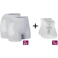 suprima Hüftschutz Hüftschutz Set1 2x Slip1490 + 1x 2007 (Set, 1-tlg), hoher Tragekomfort, herausnehmbare Protektoren