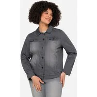 Angel of Style Jeansjacke Jeansjacke Frieda Wascheffekte Hemdkragen Langarm