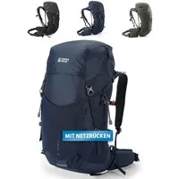 Terra Peak Wanderrucksack Airant 40, Rucksack mit belüftetem Netzrücken groß, 40 Liter