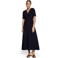 Zero Jerseykleid Damen mit Gürtel Material
