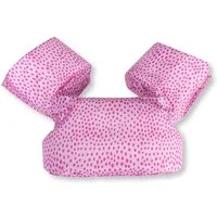 Swim Essentials Schwimmweste Puddle Jumper Pink with Dots 15-30 kg 55 x 18 cm, Schwimmflügel SChwimmhilfe Schwimmweste
