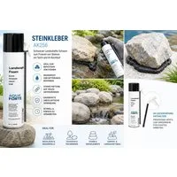 Aquaforte Aquarien-Substrat Aquaforte Steinkleber Bachlaufsteinkleber Teichbau Teichrandgestaltung