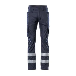 MASCOT Marseille Hose mit Schenkeltaschen FRONTLINE Schwarzblau 48 - 17879-230-010-76C48