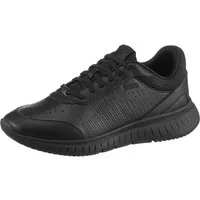 BOSS Titanis Runn Sneaker Halbschuh, Schnürschuh, Casual-Schnürer in monochromer Optik