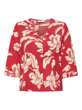 JDY - JDYTROYA CAPOTE LIFE 3/4 SHIRT WVN DIA - Gr. - S