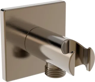 Hansa Wandanschlussbogen HANSA 2900, eckig Bronze gebürstet, 290041-81 290041-81
