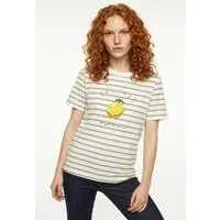 ONLY Kurzarmshirt ONLKITA S/S TEE JRS NOOS Baumwolle, regular fit