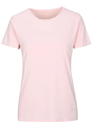IN LINEA - Da.-Shirt rose - Gr. - 38