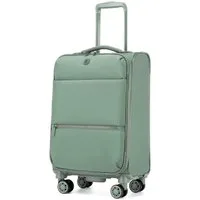 KONO Handgepäck-Trolley Leichtgewicht-Koffer aus Softshell-Material (S/M/L)