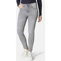 STOOKER WOMEN 5-Pocket-Jeans Rio Fexxi Move Strass Skinny Fit Jeans Skinny Fit Casual Clean Wash Denim Jeans Magic Shape Effekt für Damen