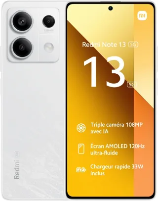 Xiaomi Redmi Note 13 5G 8/256GB [Dual-Sim] weiß