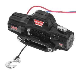 RC Metal Automatic Simulation Winch for 1/18 1/24 Rock Crawler Car TRX4M FMS Off-Road Climbing Truck Vehicles Models Spa