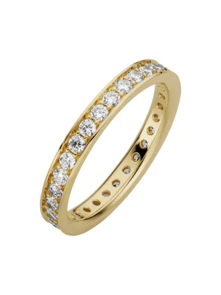 Orolino Ring 333/- Gelbgold glanz synth. Zirkonia