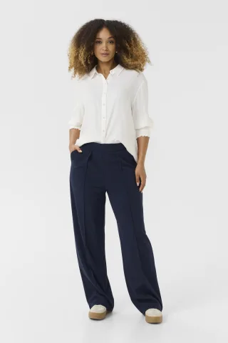 Casual Hose Navy Blazer navy blue