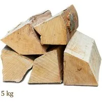Flameup Kaminholz Brennholz Kaminholz Holz 5 kg Ofen Kamin Kaminofen Grill Buche 25 cm, 5 kg
