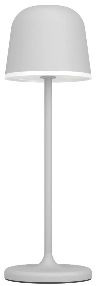 EGLO LED-Akku-Tischleuchte 900458 grau, 2,2 W, 200 lm, 3000 K, IP54