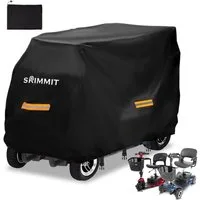 LuxusKollektion Schutzplane 420D Elektromobil Abdeckhaube - Wasserdicht UV-beständig - Universell