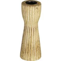 Mica Decorations Kerzenständer Mica Kerzenständer Indiana braun Mangoholz 15 cm