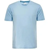 Ismont T-Shirt Herren T-Shirt V-Kragen Hellblau – ISMONT 01 M066-06