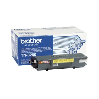 Original TN3280 BROTHER DCP Toner black HC 8000