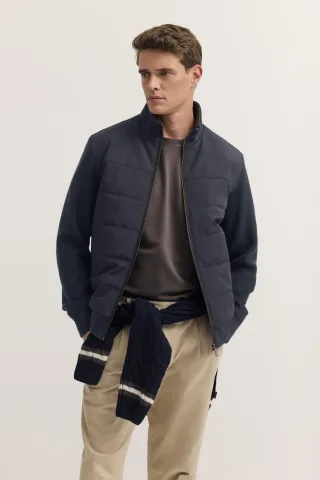 bugatti - Herren Strickjacke marine - Gr. - M