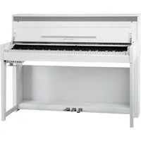 Classic Cantabile Digitalpiano UP-1 WM E-Piano - 88 gewichtete Tasten mit Graded Hammer-Tastatur (Digitalpiano), Klavier mit Twinova-Piano Funktion - 22 Effekte, 40 Sounds