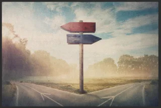 Fussmatte Wegweiser 10276 | Größe: 60 cm x 45 cm