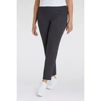 KjBRAND Schlupfhose Schlupfhose Susie in Bi-Stretch, Kammgarnoptik Sommerhose, ideal für kräftige Oberschenkel