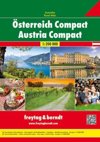 Freytag Berndt Atlanten Österreich Compact Autoatlas - Maßstab 1:200.000